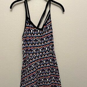 VS Pink multicolor skater dress in large